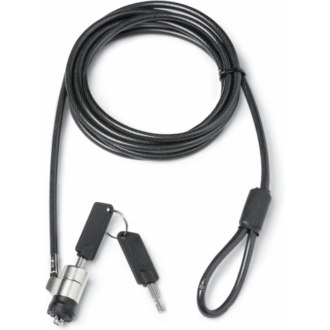 Dicota Laptopslot Sleutelslot Extra reservesleutel 2 m Security T-Lock Pro, Single (3 x 7 mm slot)
