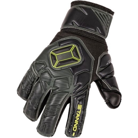 Stanno 481405 Thunder JR Goalkeeper Gloves VI - Green-Black-Yellow - 4