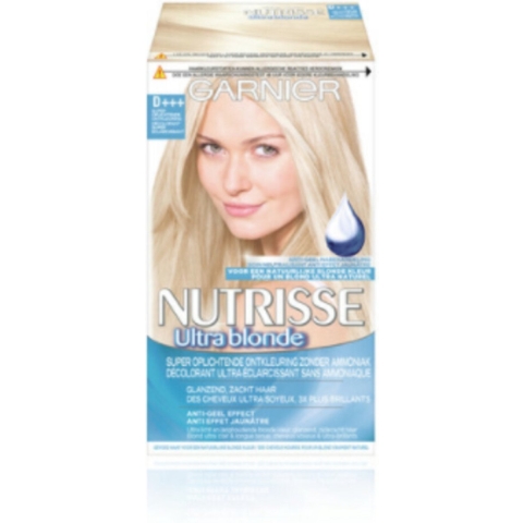 3x Garnier Nutrisse Ultra Bleach Oplichtende Ontkleuring D+++ Ultra Puur Blond