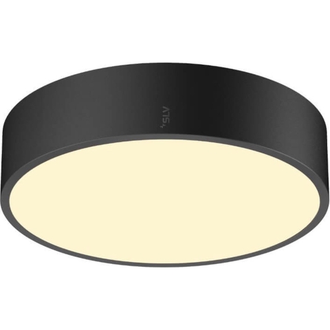 SLV 1007316 MEDO® 30 LED-plafondlamp LED 12 W Zwart