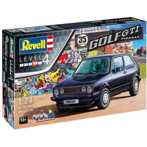 Revell 05694 35 Years VW Golf GTI Pirelli Auto (bouwpakket) 1:24