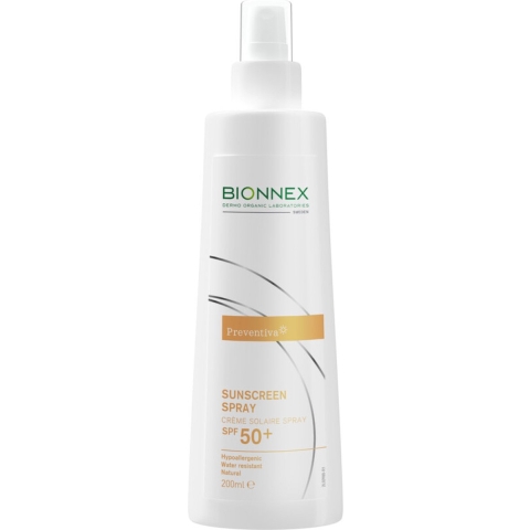 2x Bionnex Preventiva Zonnebrand Spray SPF 50+ 200 ml