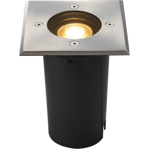 SLV Solasto 227684 Buitenlamp (inbouw) GU10 LED 6 W RVS