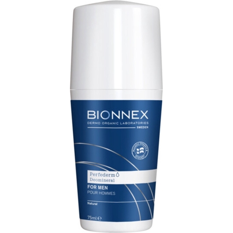 3x Bionnex Perfederm Deomineral Roller Mannen 75 ml