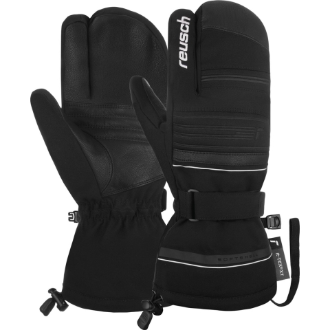 Reusch Conan R-TEX XT Lobster skihandschoenen zwart/wit, 7.5