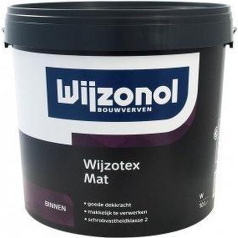 Wijzonol Wijzotex Mat - Op Kleur Gemengd - 2.5L