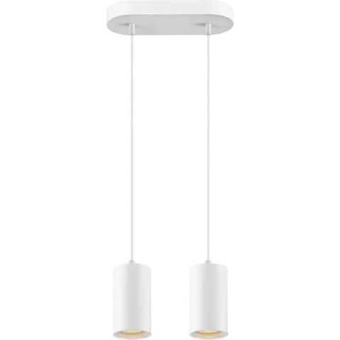 SLV ASTO TUBE 1006434 Hanglamp GU10 10 W Wit