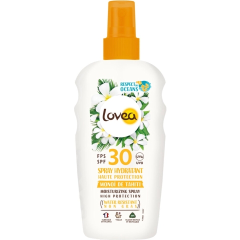 2x Lovea Sun Zonnebrand Spray SPF 30 150 ml