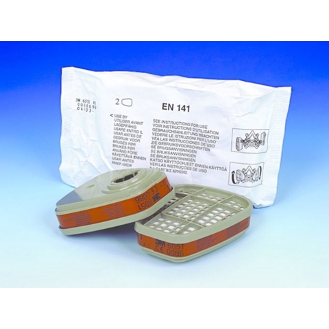 3M Gas- en combifilter 6051 4 paar
