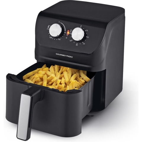 GourmetMaxx 14578 Airfryer 4 l 1400 W CoolTouch-behuizing Zwart
