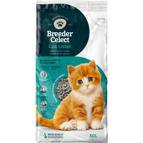 2x Breedercelect Kattenbakvulling 30 liter