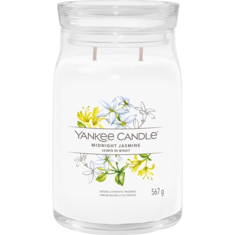 Yankee Candle Geurkaars Large Jar Midnight Jasmine Signature 567 gr