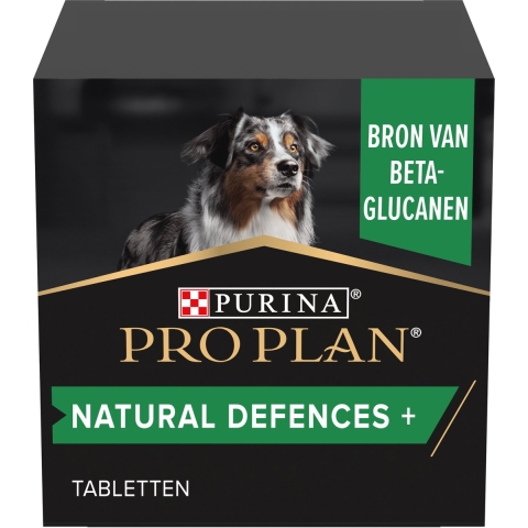 Purina Pro Plan Natural Defence supplement voor honden (tabletten 67 g) 2 stuks