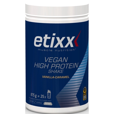 Etixx Vegan High Protein Shake Vanilla-Caramel | 875 g