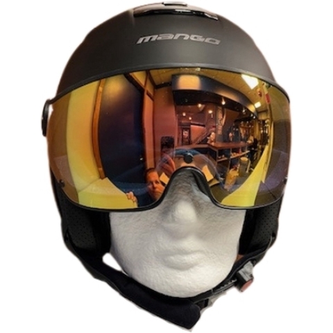Mango Snow Free Special skihelm met vizier zwart, 55-57 cm