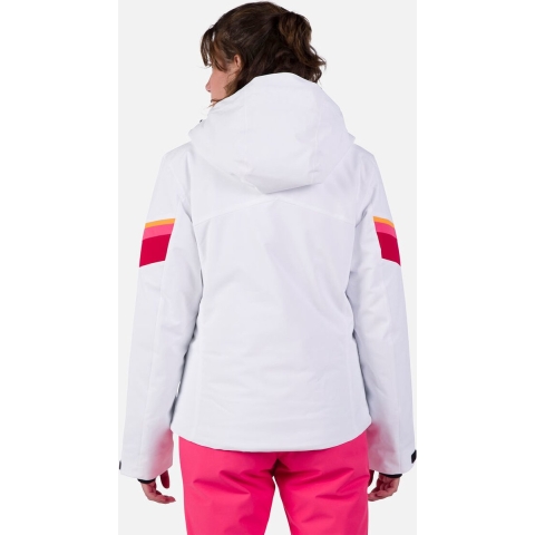 Rossignol Strawpile ski jas wit dames, M