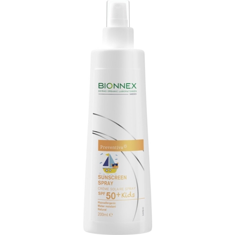 2x Bionnex Preventiva Zonnebrand Spray SPF 50+ Kids 200 ml