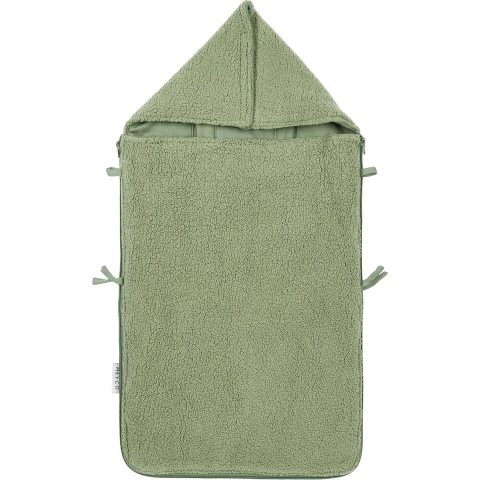 Voetenzak Meyco Autostoel Teddy Olive Green
