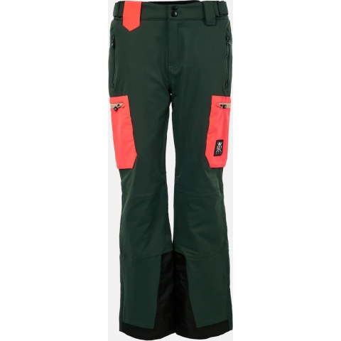 WATTS X-Elipse skibroek groen/roze dames, M