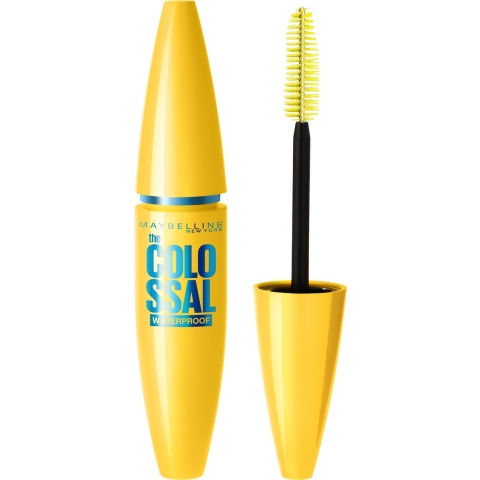 3x Maybelline Volum'Express Colossal Mascara Waterproof Glam Black