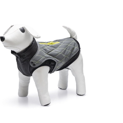Beeztees Safety Gear Allia - Hondenjas - Reflecterend - Grijs - 28 cm