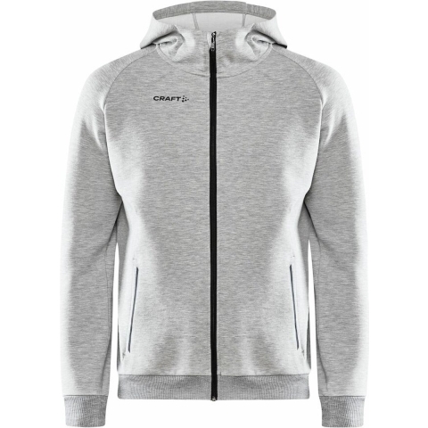 Craft 1910620 Core Soul Full Zip Hood Men - Grey Melange - S