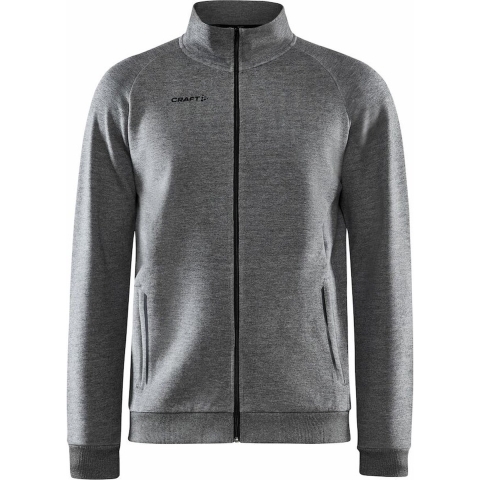 Craft 1910621 Core Soul Full Zip Jacket Men - Dark Grey Melange - L