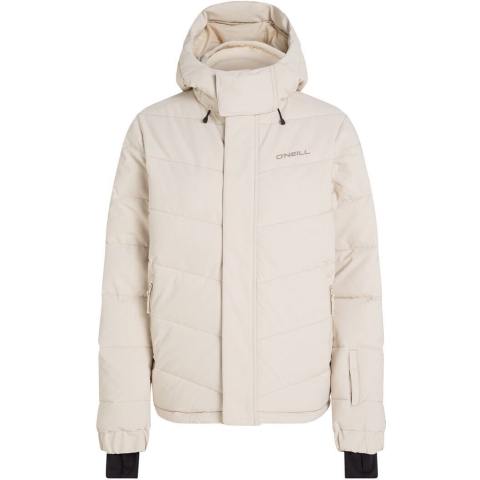O'Neill Z.E.N. Puffer Hybrid ski jas dames beige, L / beige