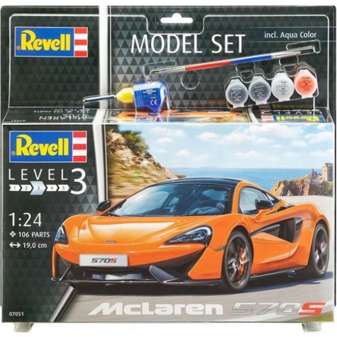 Revell 67051 McLaren 570S Auto (bouwpakket) 1:24