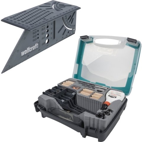 Wolfcraft Klusset | "Deuvelverbindingen" | 1 set - 8636000