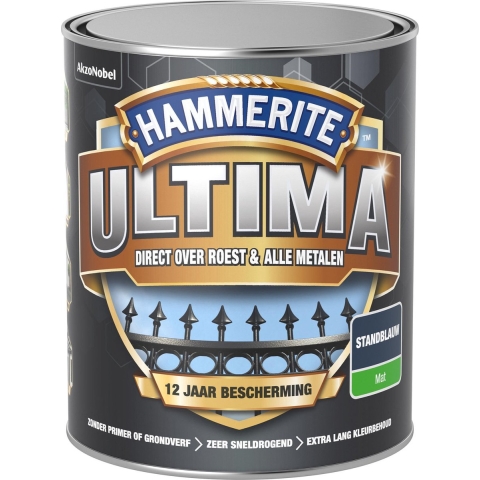 Hammerite Ultima Mat - Standblauw - 750ml