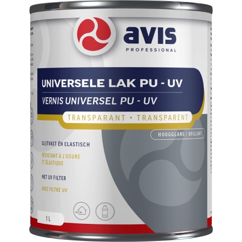Avis Universele Lak PU/UV Hoogglans - 1L