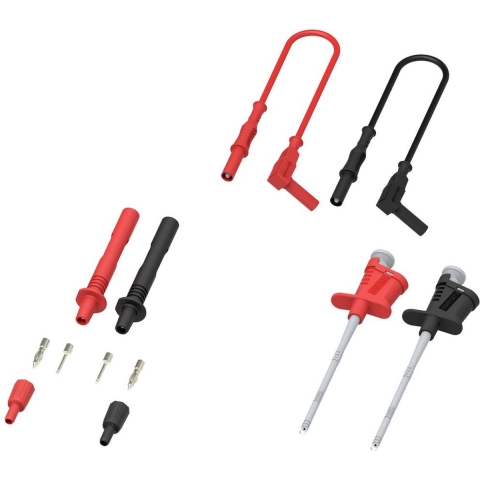 Electro PJP 425 Meetsnoerenset Zwart, Rood 1 stuk(s)