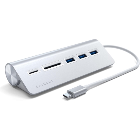 Satechi ST-TCHCRS USB-combi-hub Zilver