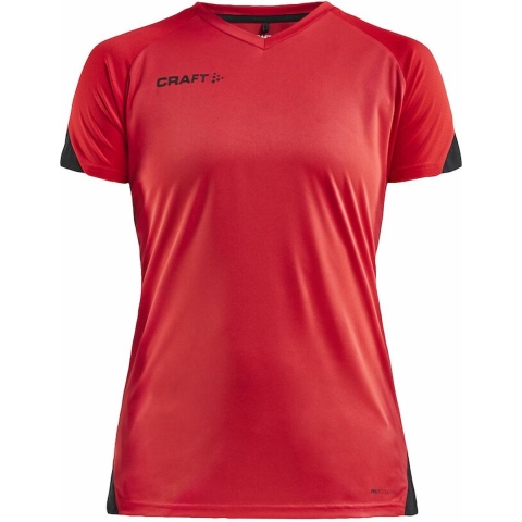 Craft 1908229 Pro Control Impact SS Tee W - Bright Red/Black - XL