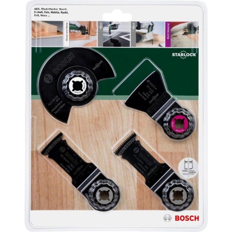 Bosch Accessoires Starlock vloer- en installatieset 4-delig - 2609256979