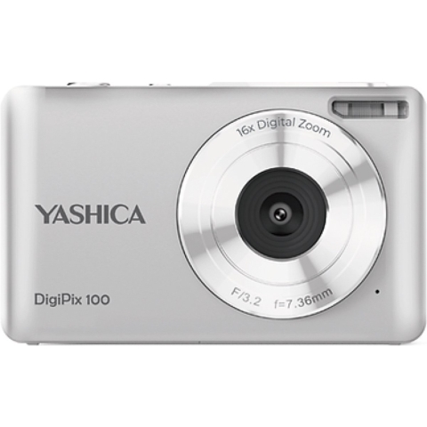 Yashica DigiPix 100 Zilver | Compactcamera's | 4582712710133