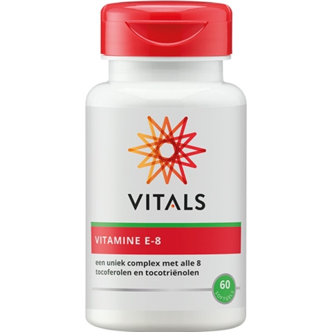 gratis verzending: 2x Vitals Vitamine E 8 60 softgels