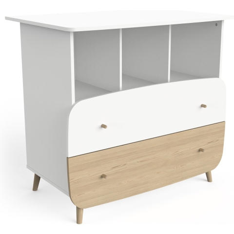 Commode Firmiana Wit/Naturel