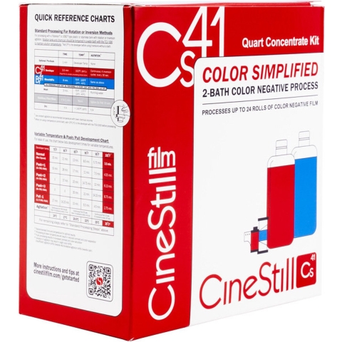CINESTILL Cs41 ''Color Simplified'' 2-Bath Kit for Processing Color Negative Film (C-41)