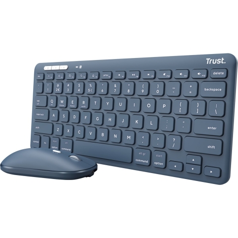 Lyra Multi-Device Wireless Keyboard & Mouse Desktopset