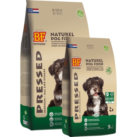 BF Petfood Geperst Hondenvoer Medium 13,5 kg