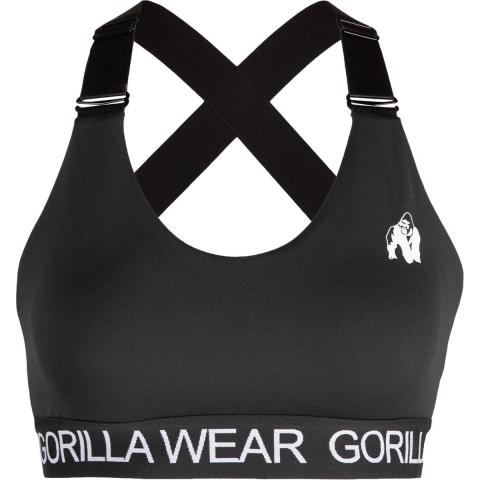 Gorilla Wear Colby Sportbeha - Zwart - XS