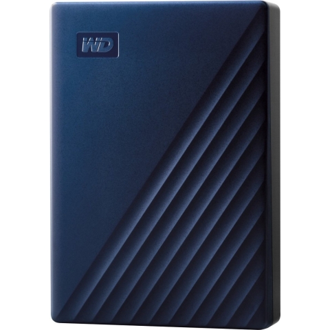 WD My Passport for Mac 6TB blauw