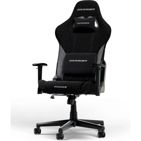 DXRacer Prince L fabric zwart/grijs
