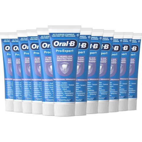 12x Oral-B Tandpasta Pro-Expert Zachte Whitening 75 ml