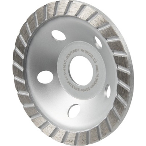 Wolfcraft Diamanten schuurkop | Standard | Ø105mm | 1 stuk - 8387000