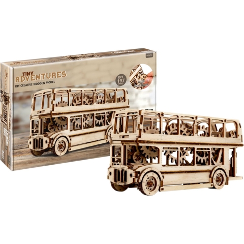 Revell Tiny Adventures - London Bus (houten bouwset)