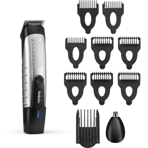 Babyliss Pro Lithium Power Baardtrimmer Zwart/Zilver