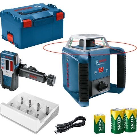 Bosch Blauw GRL 400 H - Rotatielaser - LR1 - L-Boxx - 0601061806